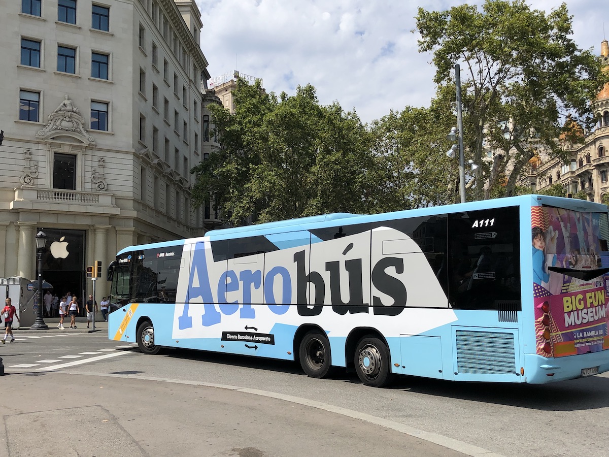Aerobus Plaça de Catalunya